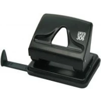 Abbildung von Locher SAX 306 Schwarz Metall 20 Blatt 1 Stk.
