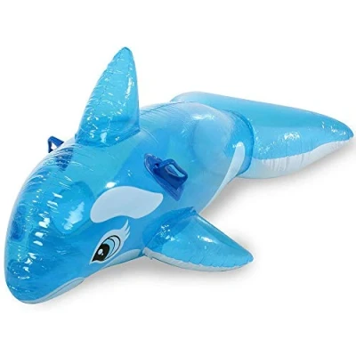 Abbildung von Intex Schwimmtier Spielzeug Ride On kleiner Wal 152cm x 114cm ab 3 Jahren 58523NP