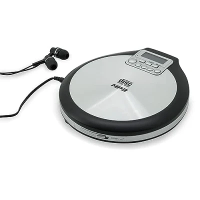 Abbildung von Soundmaster CD9220 CD Player Persönlicher Schwarz, Edelstahl