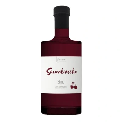 Abbildung von BIO Kirsch Sirup 700ml Genüssle Sauerkirschen vom Bodensee