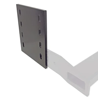 Abbildung von Generic Höhenverstellbare Seitenplatten für Variable Anhängerkupplung (Set 2 Stück) / Rasterplatten AHK (4 Loch Seitenplatten)