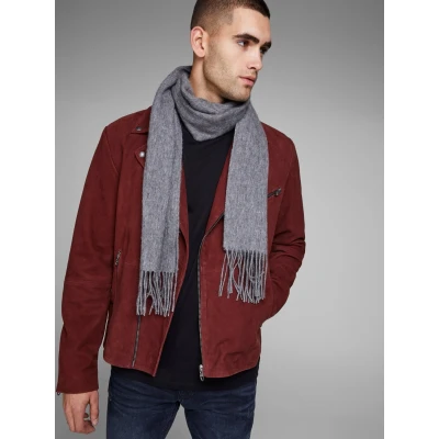 Abbildung von Jack &amp; Jones Jactoronto Scarf Schal, Herren, Größe: One Size, Grey