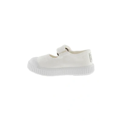 Abbildung von Victoria Shoes À Scratch Lauflernschuh für Kinder, Größe: 19, Blanc Schuhe