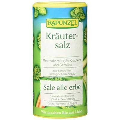 Abbildung von Rapunzel Kräutersalz mit 15% Kräutern &amp; Gemüse, 125 g