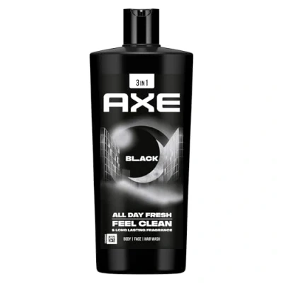 Abbildung von Axe 3 in 1 Duschgel &amp; Shampoo Black XL für langanhaltende Frische und Duft dermatologisch getestet 700 ml Stück