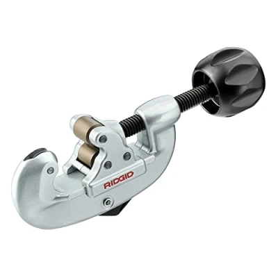 Abbildung von RIDGID 32925 Modell 15S Vorschubspindel Rohrabschneider mit Hochleistungsschneidrad, Stahlrohrabschneider 5 mm bis 28