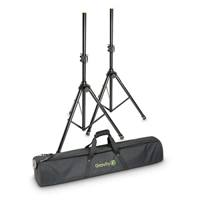 Abbildung von Gravity SS 5212 B Set 1 Boxenständer 2 Stahl mit Transporttasche