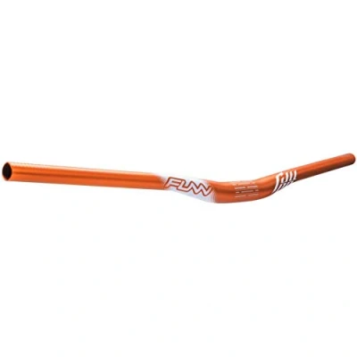 Abbildung von Funn Full On Mountainbike Lenker mit Lenkerklemme 31,8 mm und Breite 810 mm, robuster leichter Legierungs Riser für MTB, BMX Rennrad, Rise 15 (Orange)