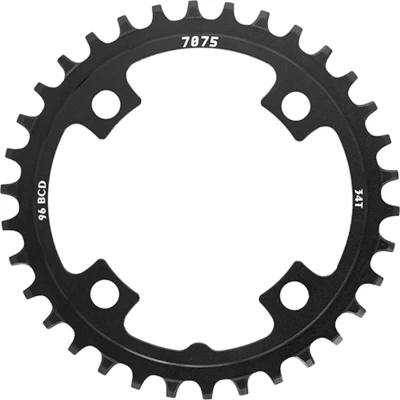 Abbildung von Sunrace Unisex Erwachsene MX Kettenblatt, Schwarz, 34 zähne