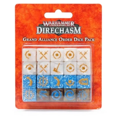 Abbildung von Games Workshop Warhammer Underworlds : Direchasm Dés de la Grande Alliance l&#039;Ordre