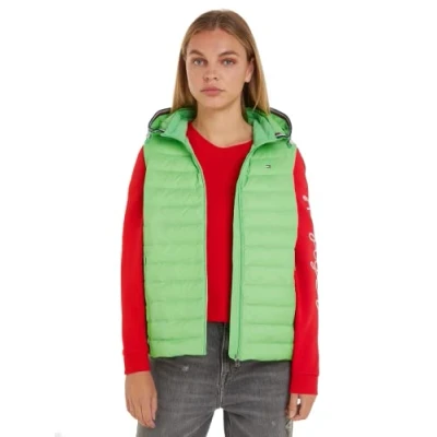 Abbildung von Tommy Hilfiger VEST Weste, Damen, Größe: Small, Spring lime