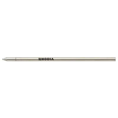 Abbildung von Rhodia 9280C Nachfüllmine 0,7mm mit schwarzer Tinte für Kugelschreiber scRipt, Schwarz, 1 Stück