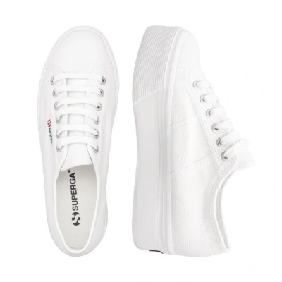 Abbildung von Superga Platform Sneaker Linea Up &amp; Down 2790 White 37