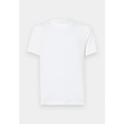 Abbildung von TOM TAILOR Denim Herren 1037655 Basic T Shirt aus Baumwolle, 10991 Knit White, XL