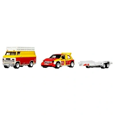 Abbildung von Mattel® Spielzeug Transporter Hot Wheels Premium Car Team Transport Lada 2105 VFTS With Rally Van