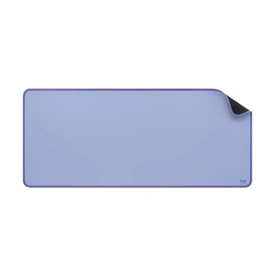 Abbildung von Logitech Desk Mat Studio Series, multifunktionale große Unterlage, erweiterte Mausmatte, Anti Rutsch Gummiboden, spritzwassergeschützt, langlebig Lila