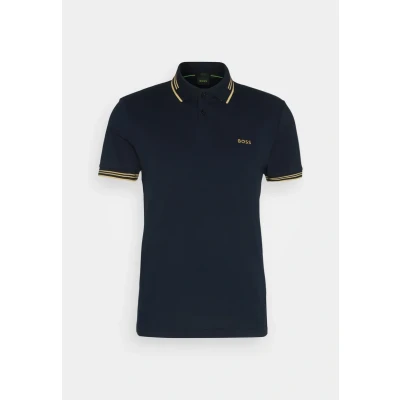 Abbildung von BOSS PAUL Poloshirt, Herren, Größe: Small, Dark blue
