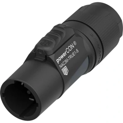 Abbildung von Neutrik powerCON TRUE1 Stecker NAC3M S Kabelsteckverbinder unter Last trennbar 16A