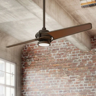 Abbildung von Kichler Deckenventilator XETY für den Innenbereich Ø142cm IP20 Bronze ölgebürstet