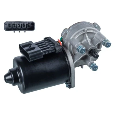Abbildung von FEBI BILSTEIN 106683 Scheibenwischermotor 12 vorne für Linkslenker OPEL: Astra F CC, Caravan, G Caravan