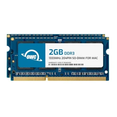 Abbildung von OWC 4GB Memory Upgrade Kit 2 x 2GB PC10600 DDR3 1333MHz SO DIMMs für 2011 MacBook Pro, Mid 2010/2011 21,5&quot; &amp; 27&quot; iMac Modelle, Mac Mini