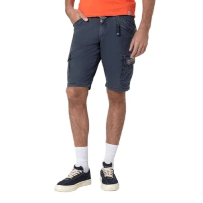 Abbildung von Timezone Cargo Regular MID Waist Shorts, Herren, Größe: W33, Blau