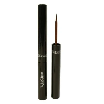 Abbildung von T.LeClerc Eyeliner, flüssig, Braun, aktives Wachstum stimuliert das Wimpernwachstum empfindliche Augen präzise und einfache Linienführung intensive Farbe vegan