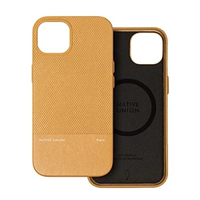Abbildung von Native Union (Re Classic MagSafe kompatible Hülle Recyceltes und Pflanzenbasiertes Material Ultra Starke Konstruktion mit Fallschutz 1,8 m Für iPhone 14 (Kraft)