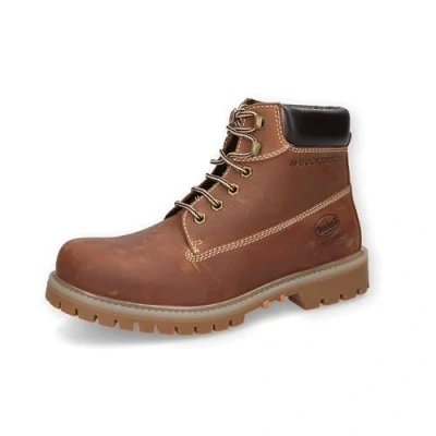 Abbildung von Dockers by Gerli Schnürstiefelette cognac, Herren, Größe: 41, Cognac Schuhe