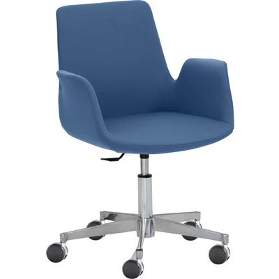 Abbildung von Mayer Sitzmöbel Sessel 2010 Blau/Aluminium