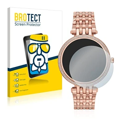 Abbildung von BROTECT Schutzglas für Michael Kors Access Darci Gen 5E Schutzfolie Panzer Folie Glas [Extrem Kratzfest 9H, Anti Fingerprint, Ultra Transparent]