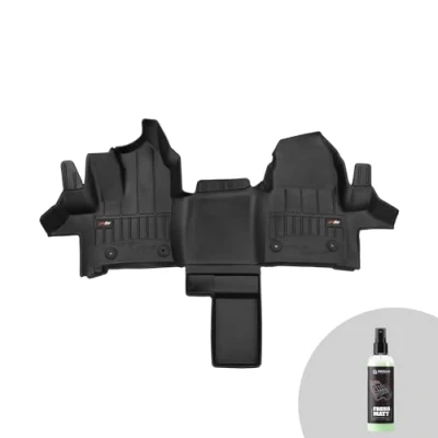 Abbildung von FROGUM ProLine 3D Gummimatten Exklusiven Auto Fußmatten Autofussmatten für Ford Transit Custom ab 2017 Die höchsten Kanten