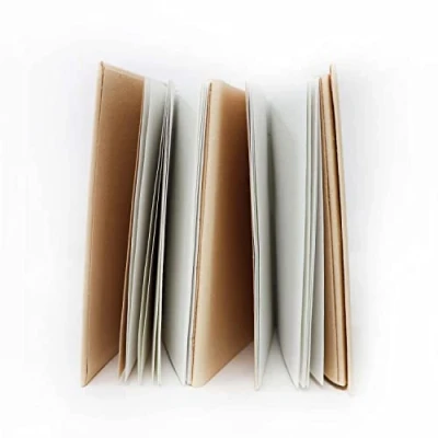 Abbildung von ARTWAY Tree Free Skizzenbuch/Notizbuch, Akkordeon, 16 x 12 cm, 120 g/m², weißes Baumwoll Stoffpapier