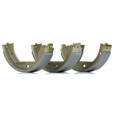 Abbildung von FEBI BILSTEIN 23851 Handbremsbeläge Hinterachse BMW: 5 Touring, X5, Limousine, VOLKSWAGEN: Transporter Bus, Touareg I, Multivan (7HM