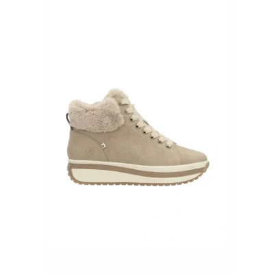 Abbildung von Rieker Evolution Snowboot/Winterstiefel, Damen, Größe: 39, Sandbeige Schuhe