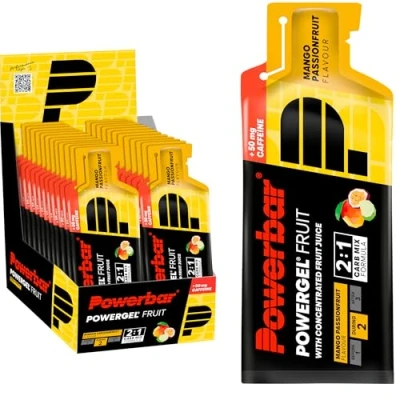 Abbildung von Powerbar PowerGel Fruit Mango Passionfruit 24x41g High Carb Energie Gel