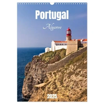 Abbildung von Portugal. Algarve (Wandkalender 2025 DIN A3 hoch), CALVENDO Monatskalender: Steilküsten, Landschaften, idyllische Ortschaften und weitere Impressionen ... beeindruckenden Fotografien. (CALVENDO Orte)