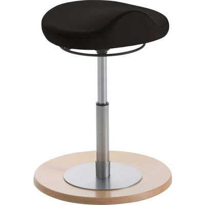 Abbildung von Mayer Sitzmöbel Kinderpendelhocker mit ergonomischem Komfortsitz 1102 Schwarz