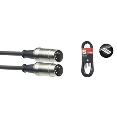 Abbildung von Stagg SMD10 Metall MIDI Kabel der S Serie 10M