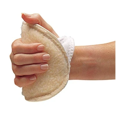 Abbildung von Rolyan Palm Schutz, Rechte Hand, Pre Rolled, bequeme Polsterung, Dämpfung Unterstützung, weiches Schaum Material, Unterstützen Finger, beugt Hautpanne, Vertraglich Hände, ältere Menschen, Behinderte