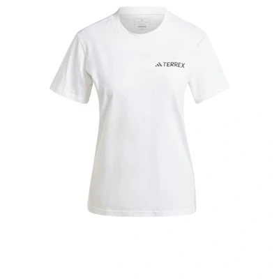Abbildung von adidas Sportswear Terrex Graphic Tshirt print, Damen, Größe: XXS, White