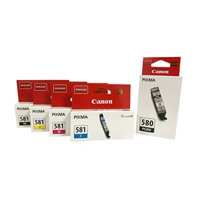 Abbildung von Druckerpatronen für Canon Pixma TR7550,TR8550, TS6150, TS6151, TS8150, TS8151, TS8152, TS9150, TS9155 (bk/pbk/c/y/m)