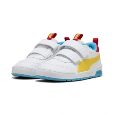 Abbildung von Puma Multiflex 2 Colour Sneakers Kinder Schuhe Mit Colorful White/Pelé Yellow Größe: 35