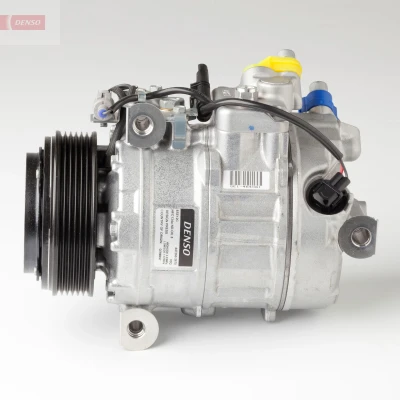 Abbildung von DENSO DCP05093 Kompressor 7SBU17C 12 PAG 46 R 134a mit Magnetkupplung BMW: 5 Touring, 3 Coupe, Limousine