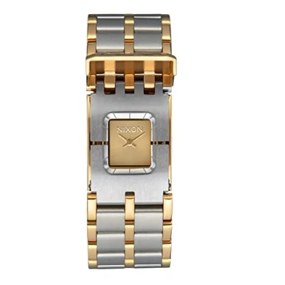 Abbildung von Nixon Damen Analog Quarz Uhr mit Edelstahl Armband A13621921 00
