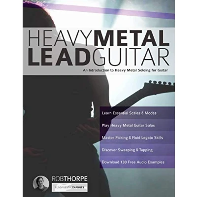 Abbildung von Heavy Metal Lead Guitar: An Introduction to Soloing for Guitar (Learn How Play Guitar, Band 2)