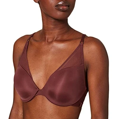 Abbildung von S by sloggi Damen Symmetry WHU Push Up BH, Decadent Chocolate, 75B