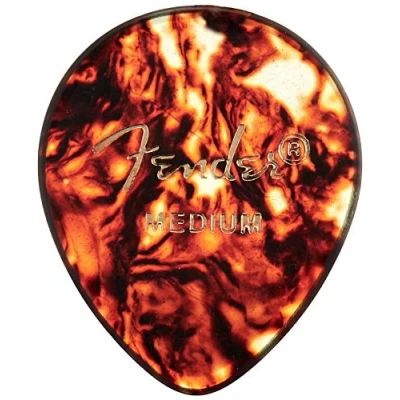 Abbildung von Fender Picks 347 Shell Medium 12er Set Premium Celluloid Plektren
