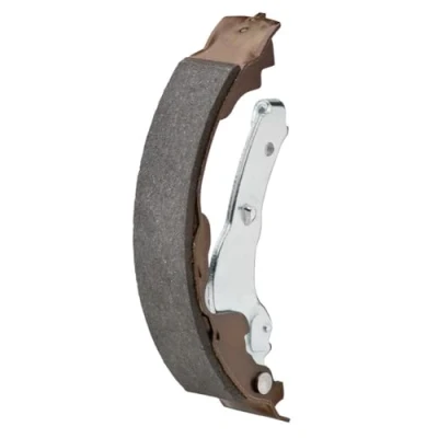 Abbildung von HELLA 8DB 355 002 891 Bremsbacken 200 32 mit Handbremshebel TOYOTA: Aygo, Yaris I Schrägheck, SUZUKI: SWIFT 3, Splash, Baleno Kombi, CITROËN: C1