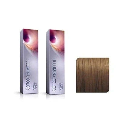 Abbildung von 2er Wella Illumina 7/7 Medium Blonde/Brown 60ml